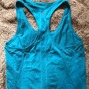 Blue Lululemon Tank